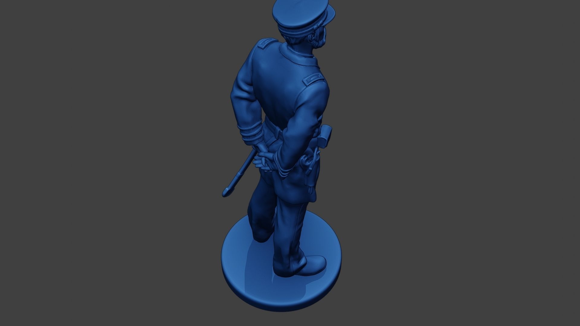 American Naval Officer Stand2 Civil War Union ACWUS1 3D print model_22