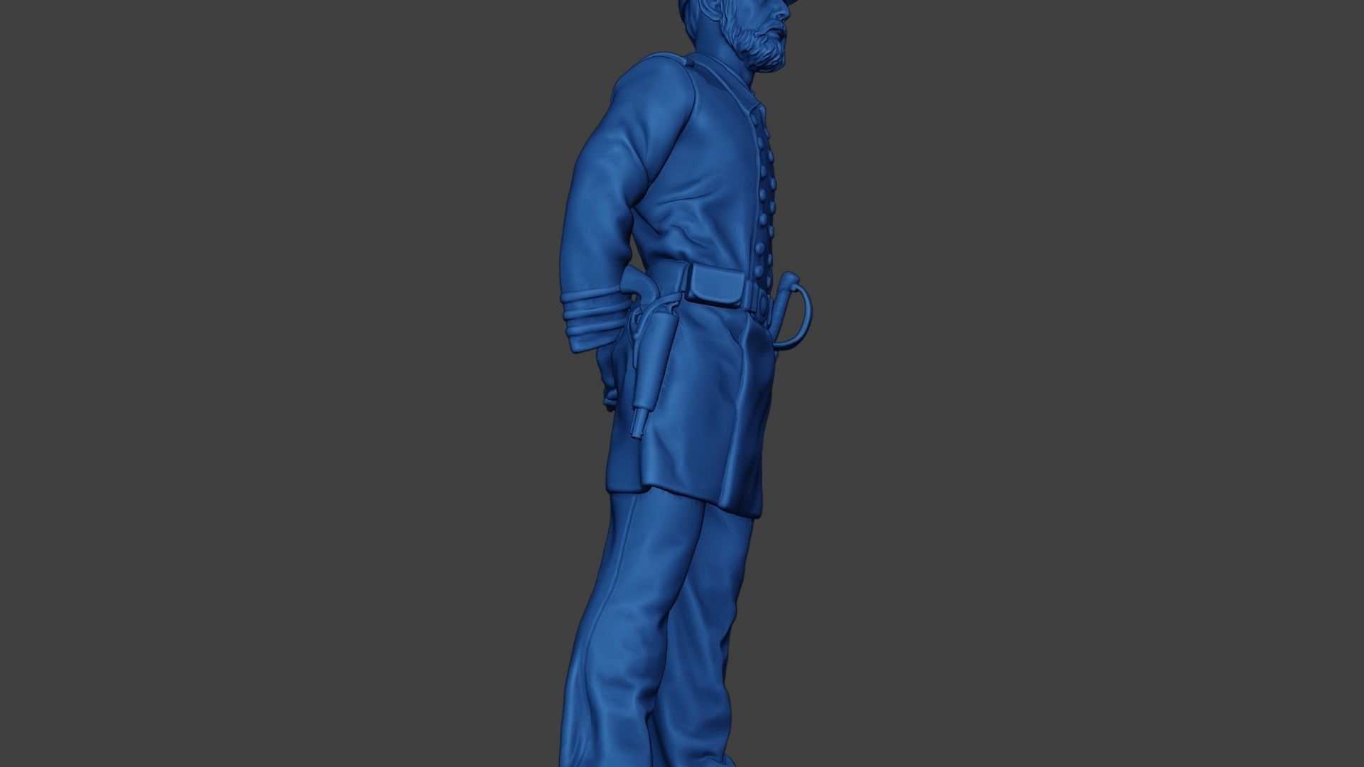 American Naval Officer Stand2 Civil War Union ACWUS1 3D print model_29