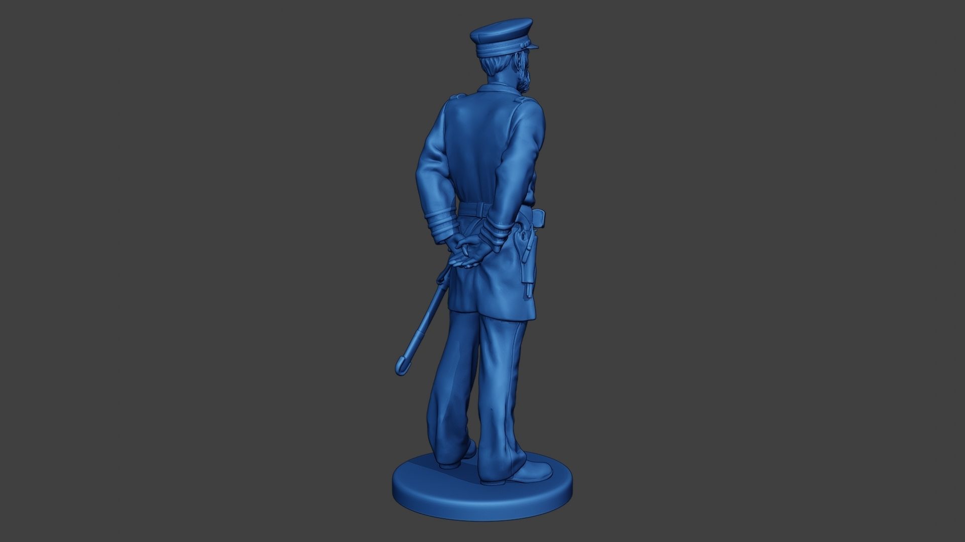 American Naval Officer Stand2 Civil War Union ACWUS1 3D print model_7