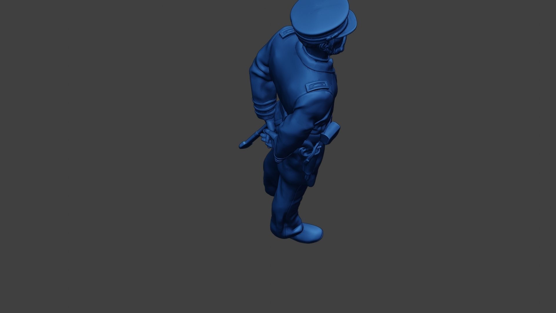 American Naval Officer Stand2 Civil War Union ACWUS1 3D print model_23