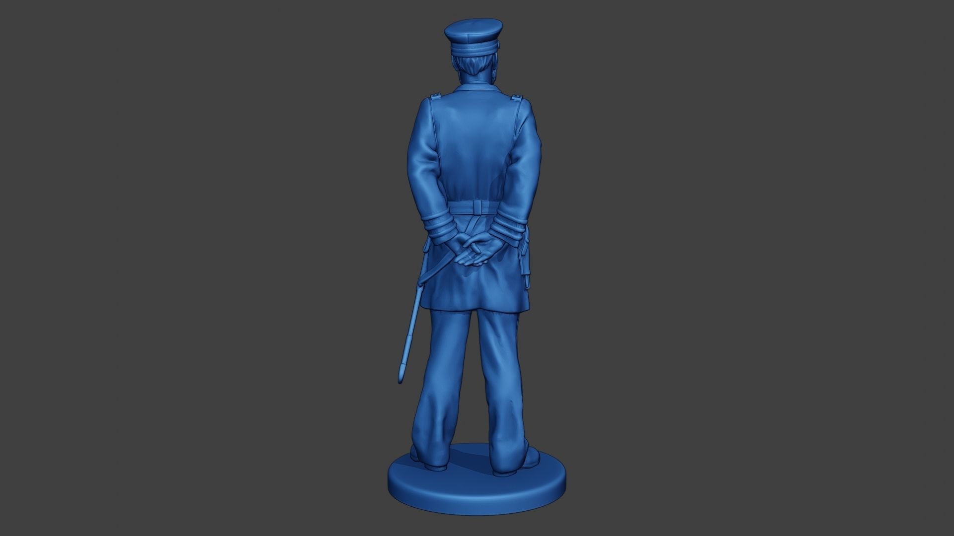 American Naval Officer Stand2 Civil War Union ACWUS1 3D print model_6