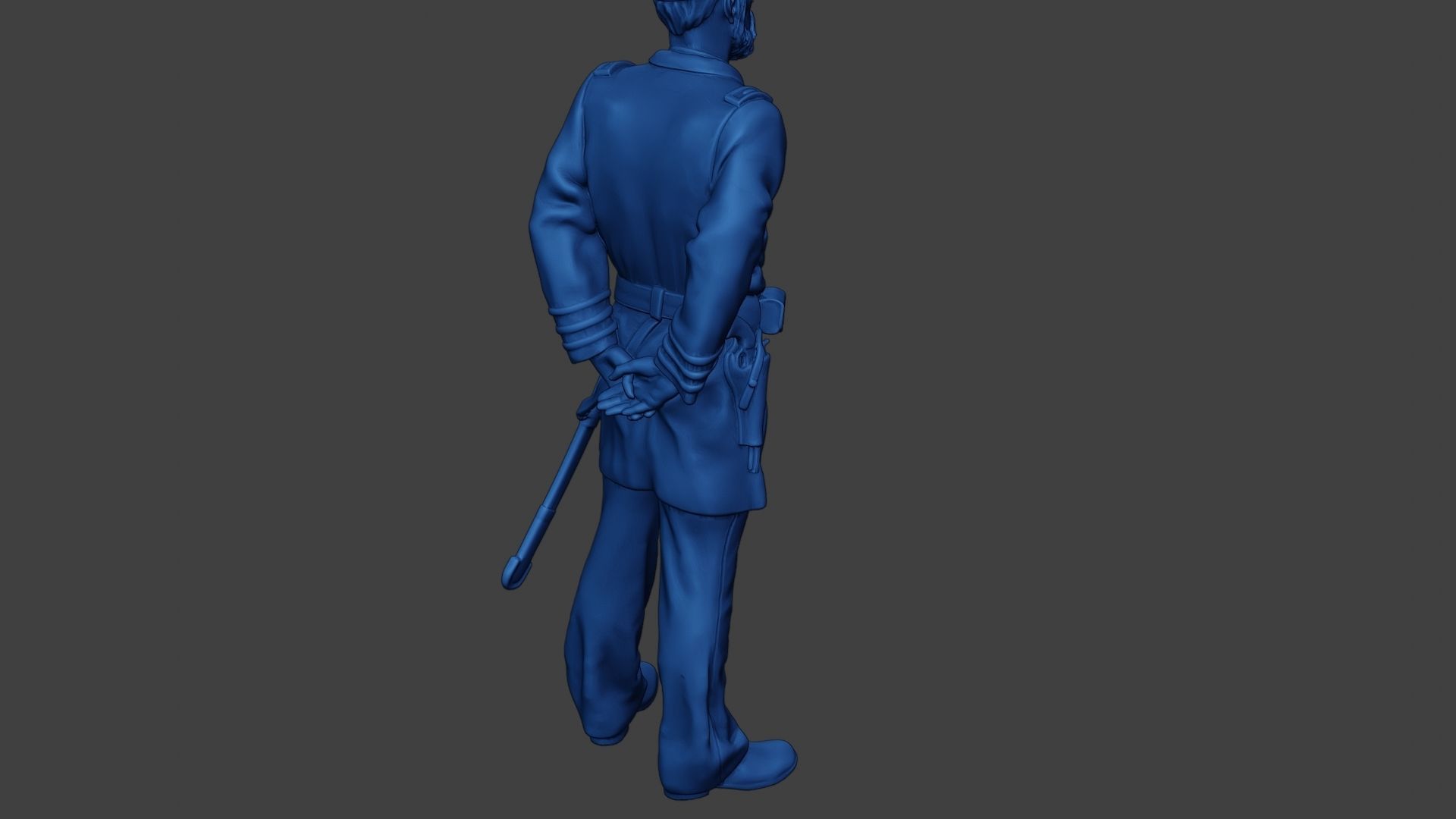 American Naval Officer Stand2 Civil War Union ACWUS1 3D print model_24