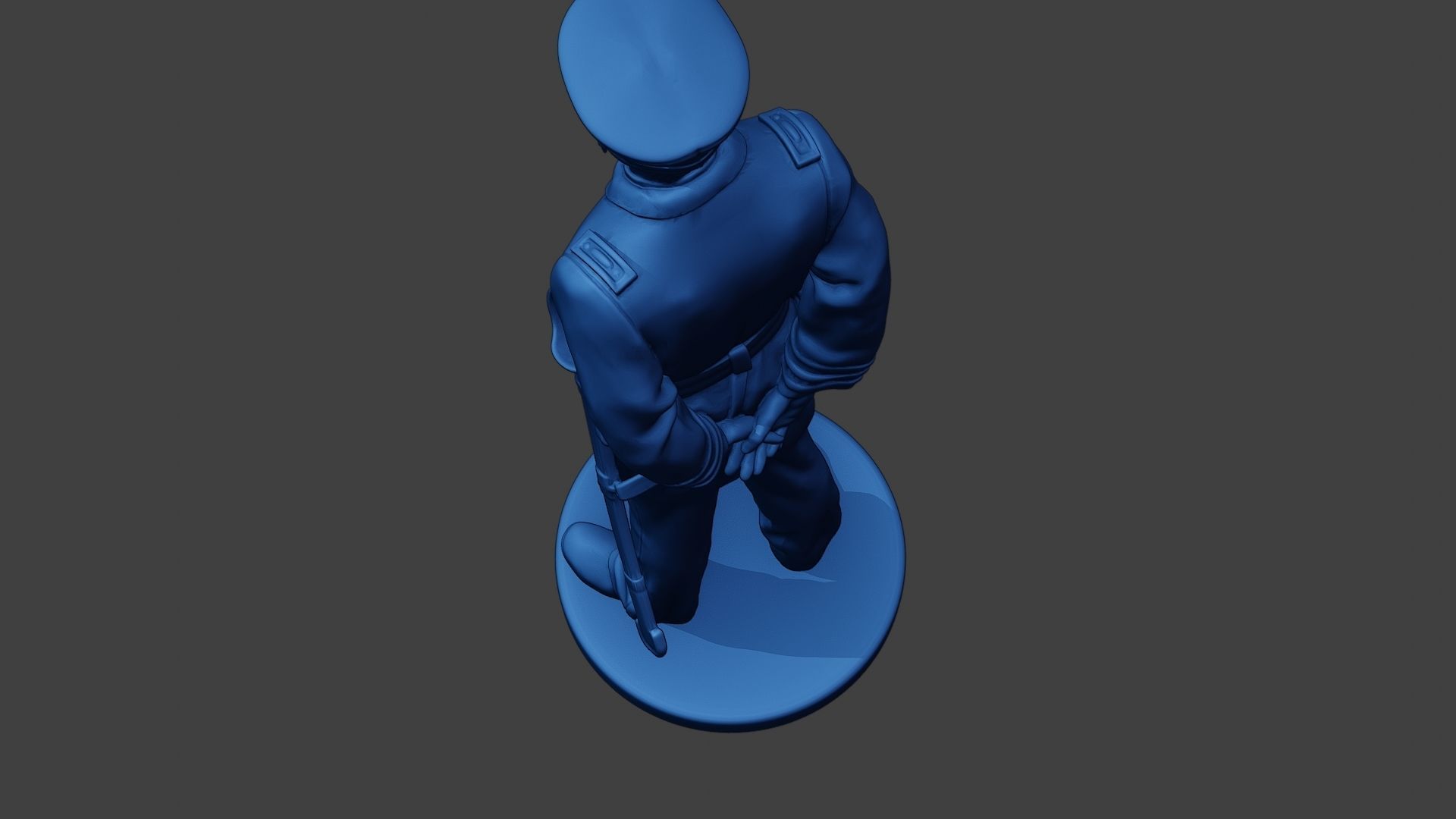 American Naval Officer Stand2 Civil War Union ACWUS1 3D print model_16