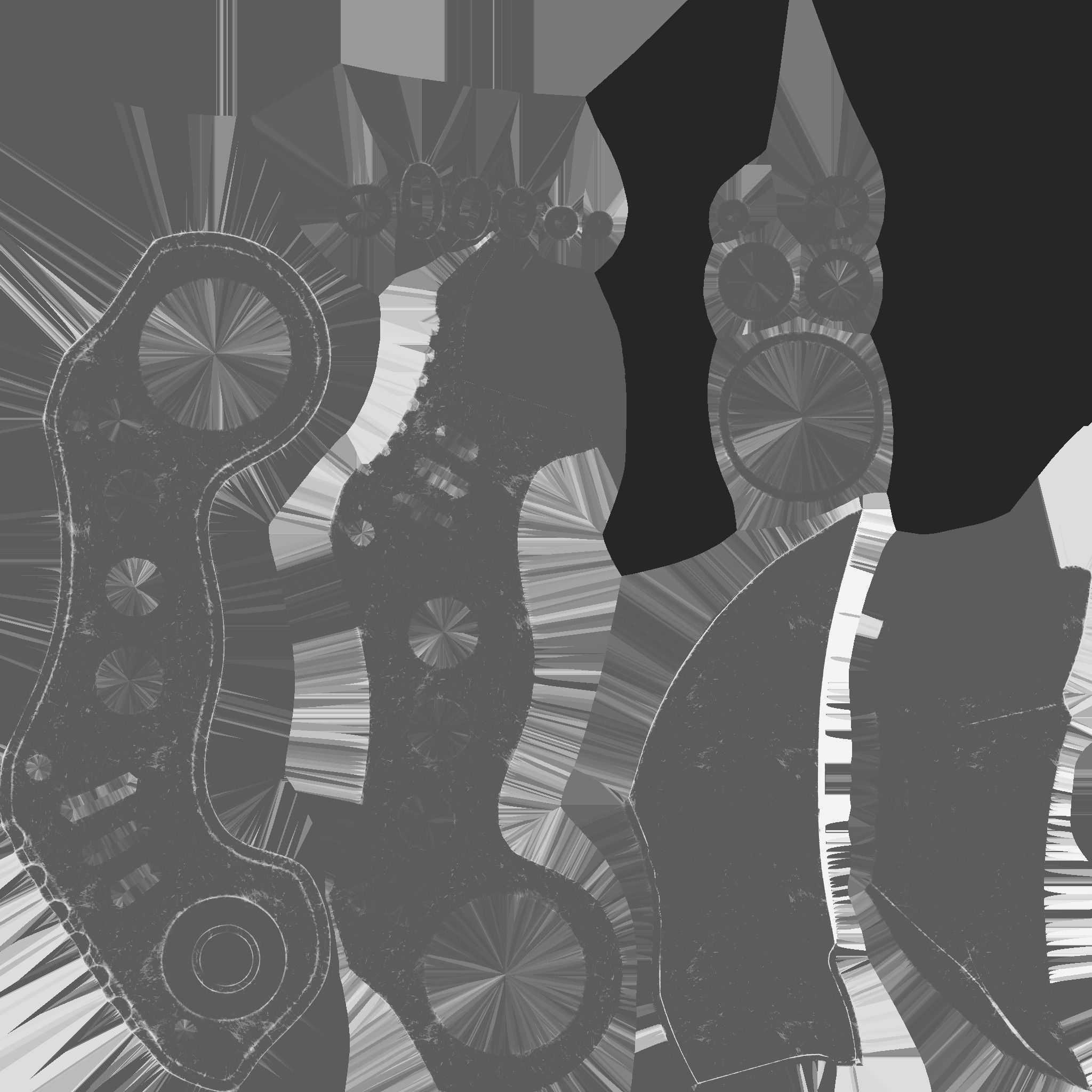 Hawkbill Knife 3D model_8