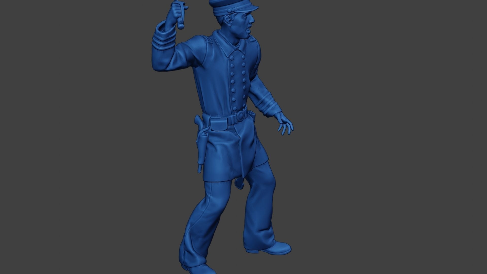 American Naval Officer Sword Civil War Union ACWUS1 3D print model_30