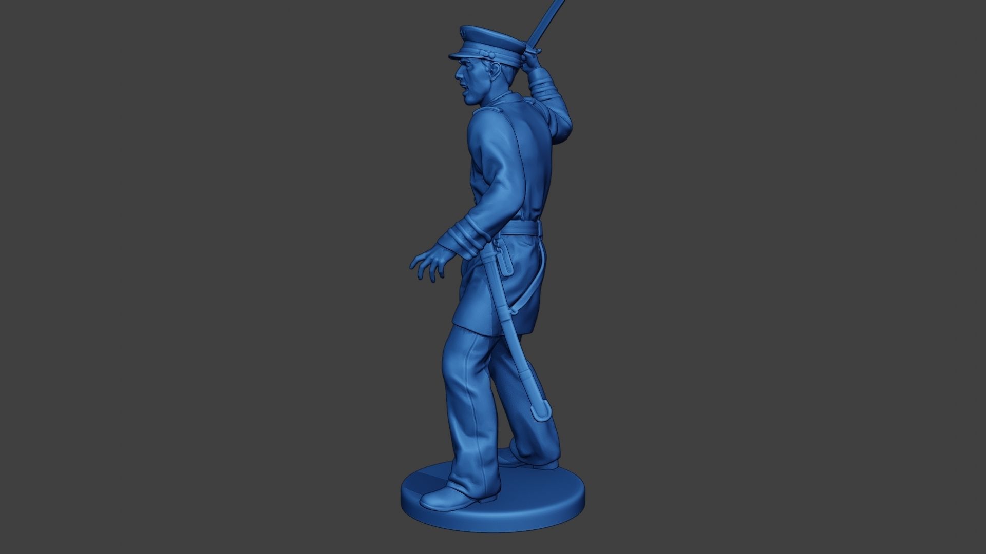 American Naval Officer Sword Civil War Union ACWUS1 3D print model_3