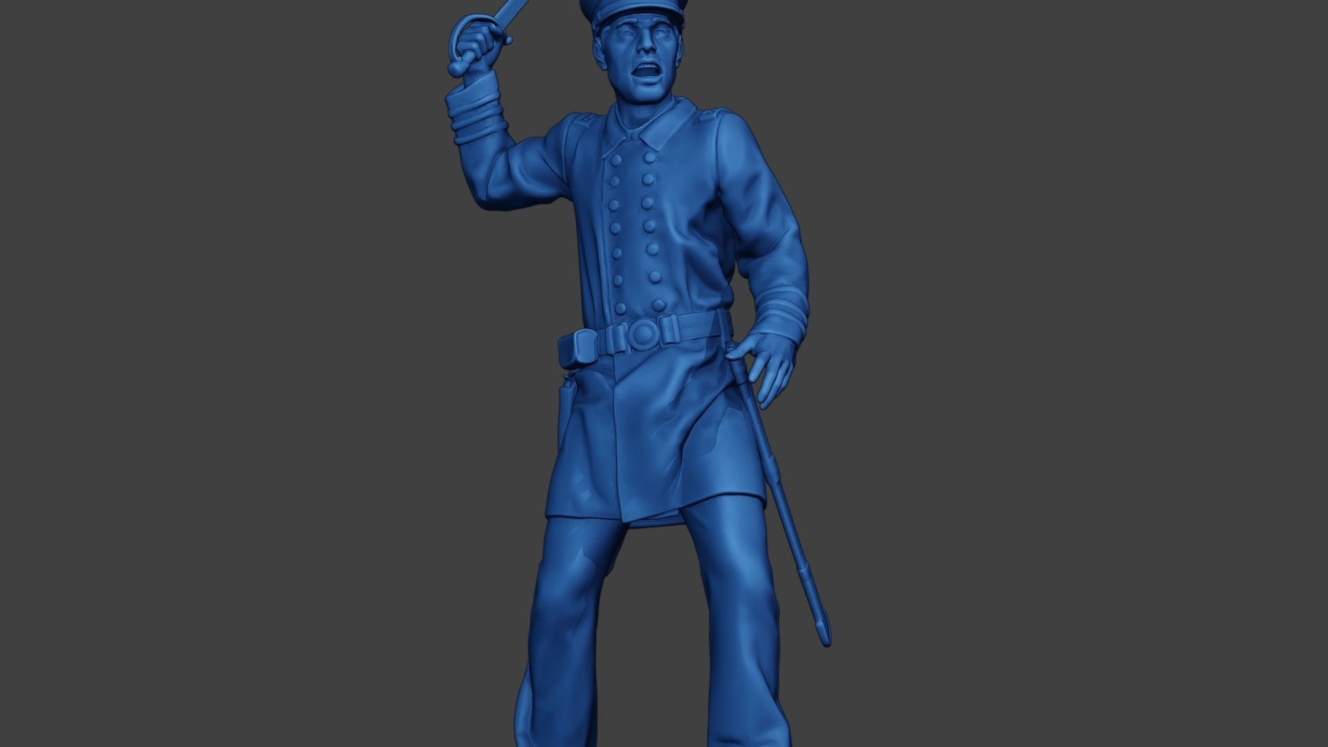 American Naval Officer Sword Civil War Union ACWUS1 3D print model_28