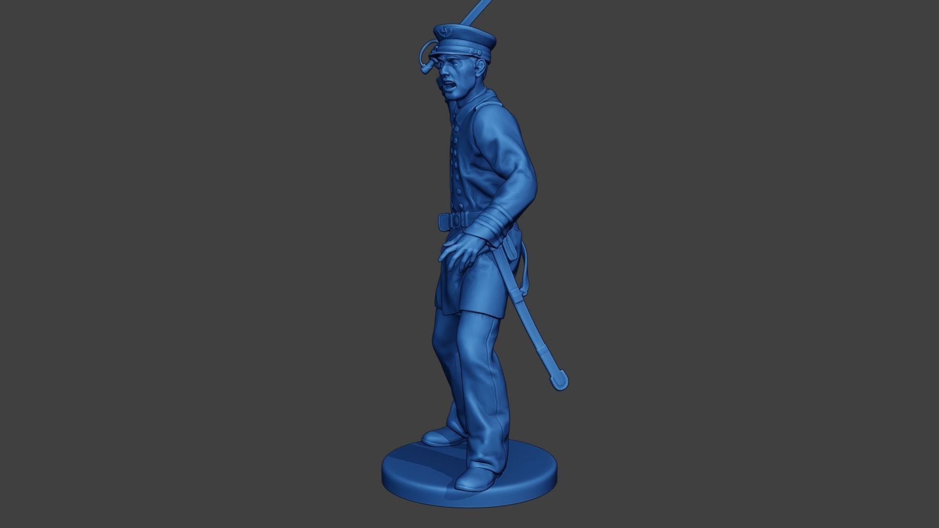American Naval Officer Sword Civil War Union ACWUS1 3D print model_2