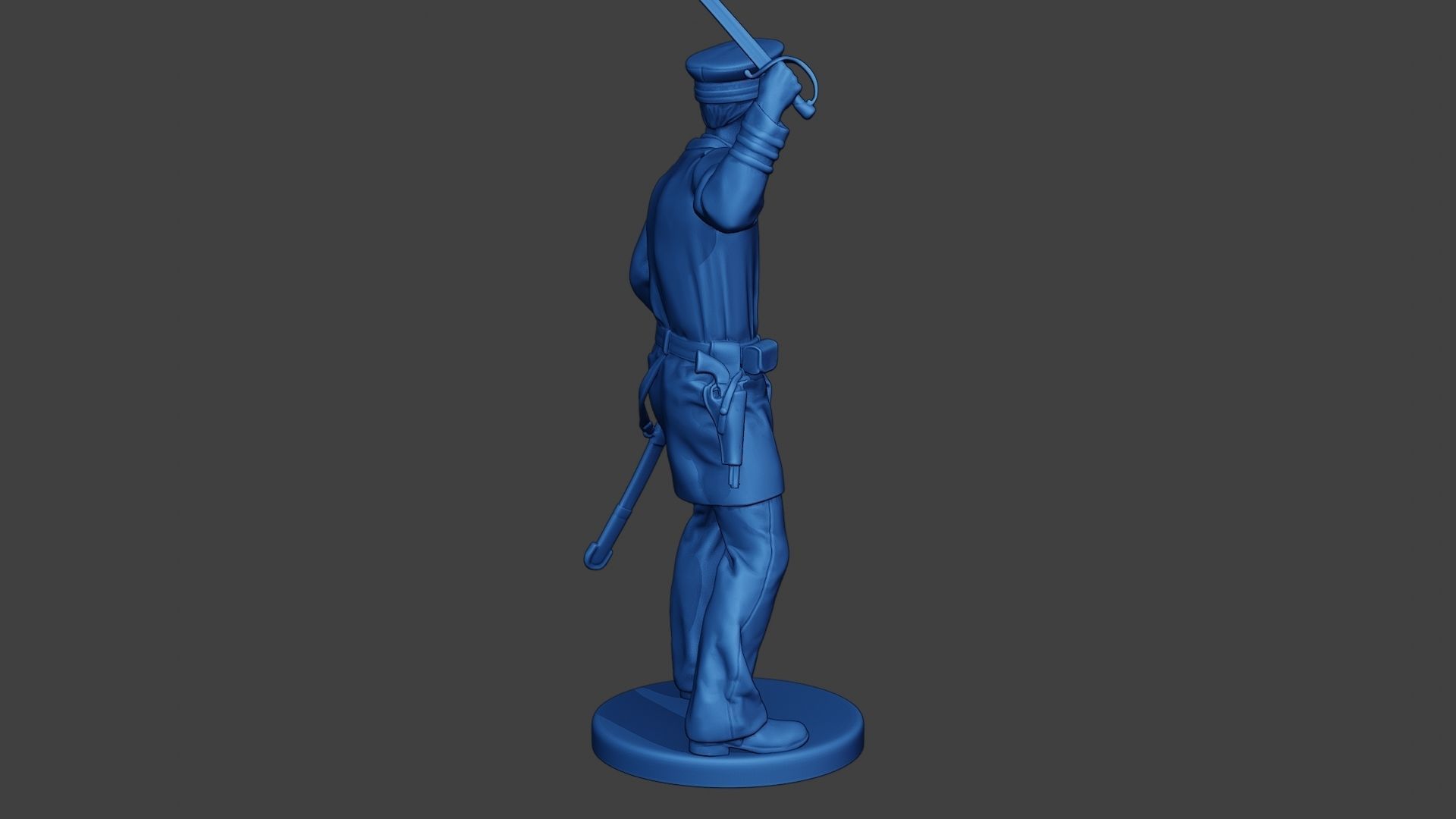 American Naval Officer Sword Civil War Union ACWUS1 3D print model_7