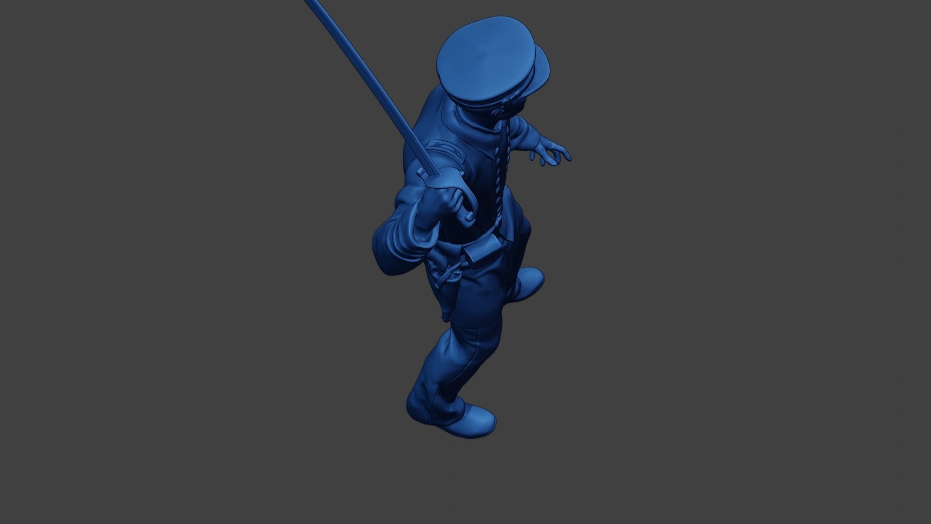 American Naval Officer Sword Civil War Union ACWUS1 3D print model_23