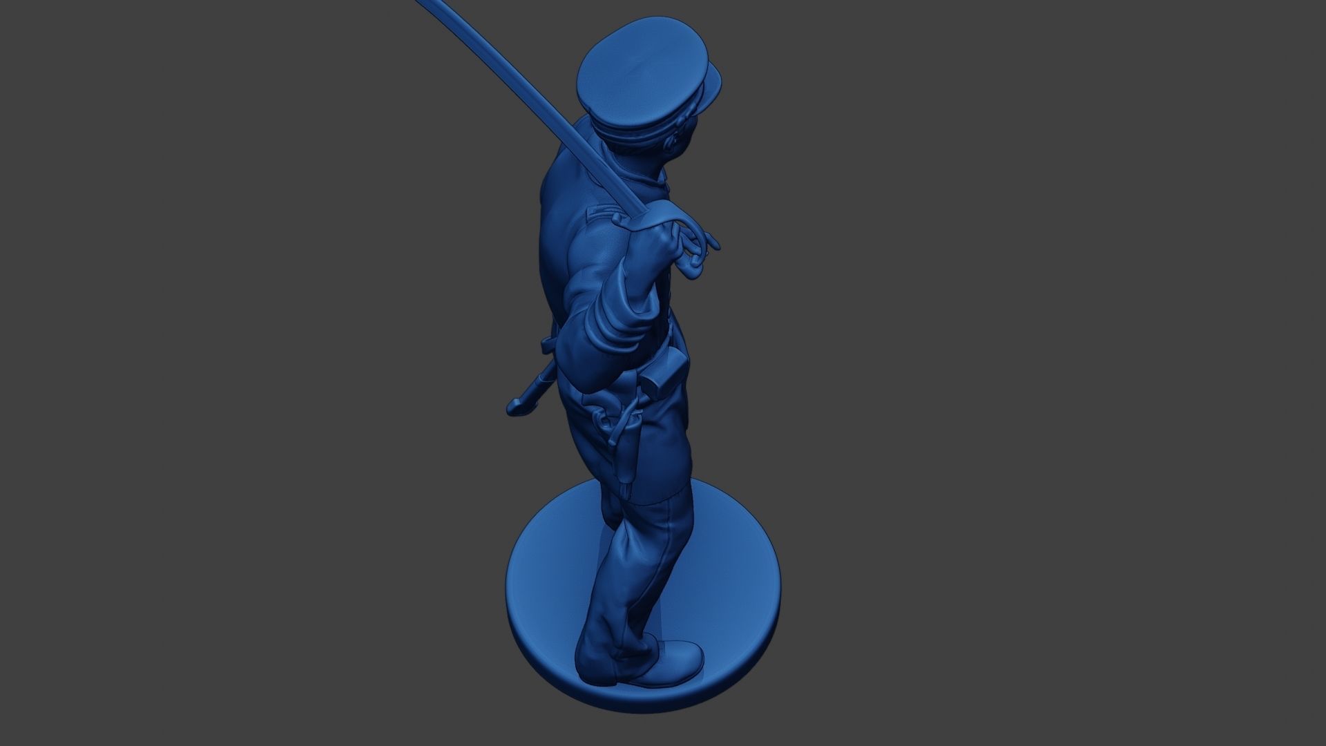 American Naval Officer Sword Civil War Union ACWUS1 3D print model_22