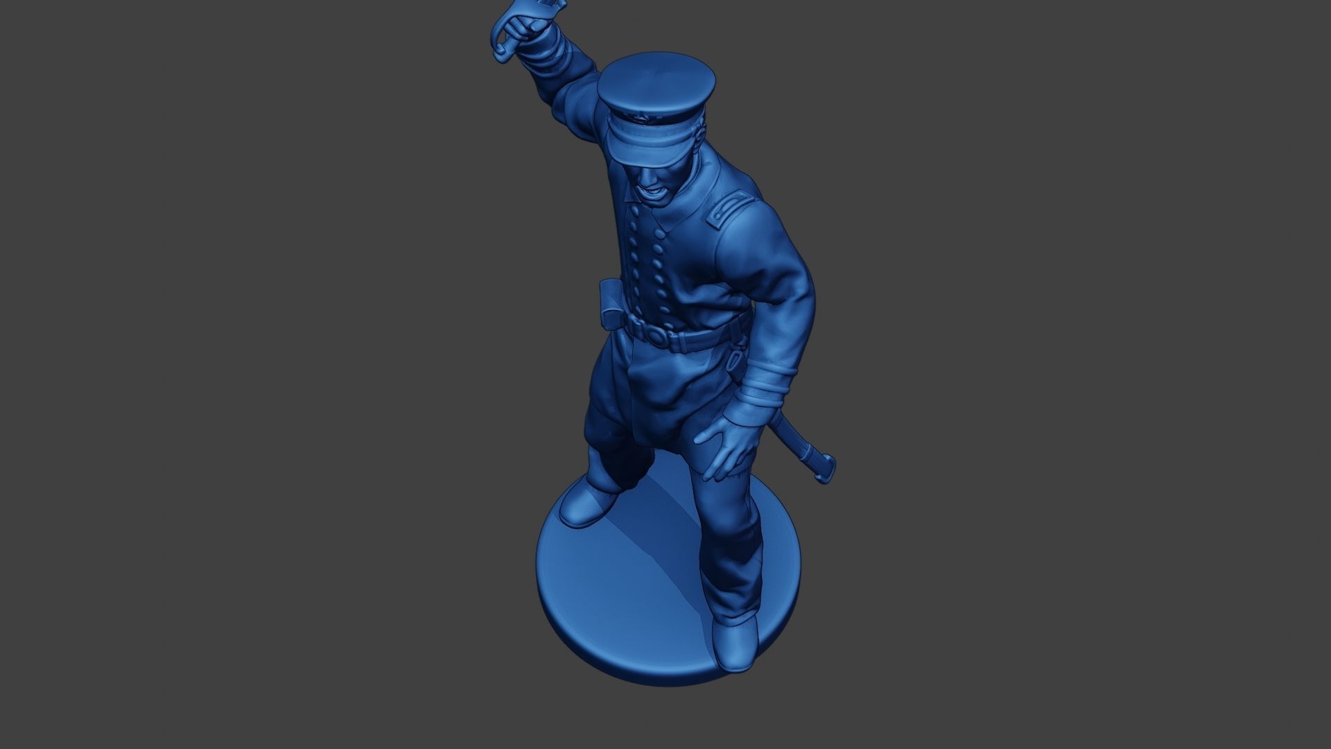 American Naval Officer Sword Civil War Union ACWUS1 3D print model_14