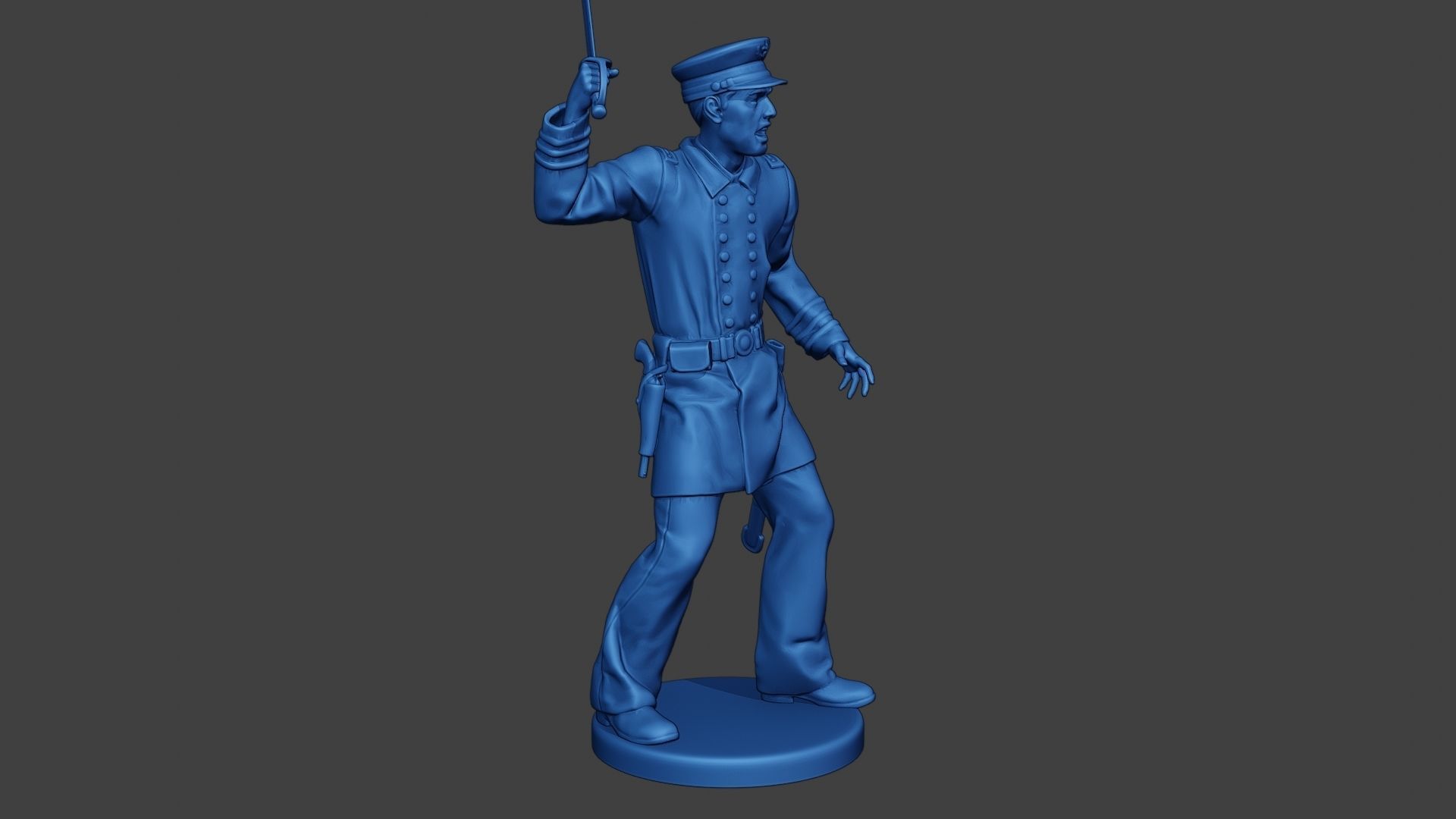 American Naval Officer Sword Civil War Union ACWUS1 3D print model_9