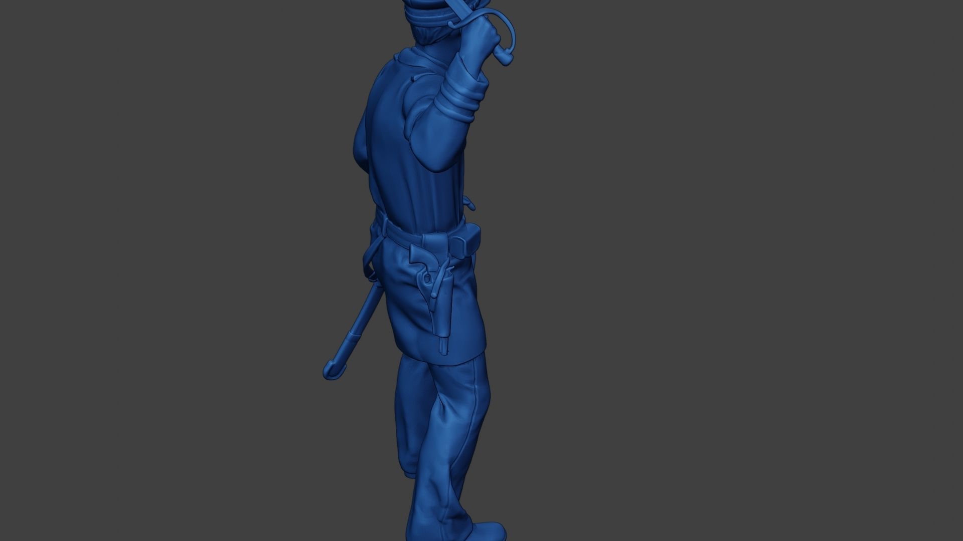 American Naval Officer Sword Civil War Union ACWUS1 3D print model_24