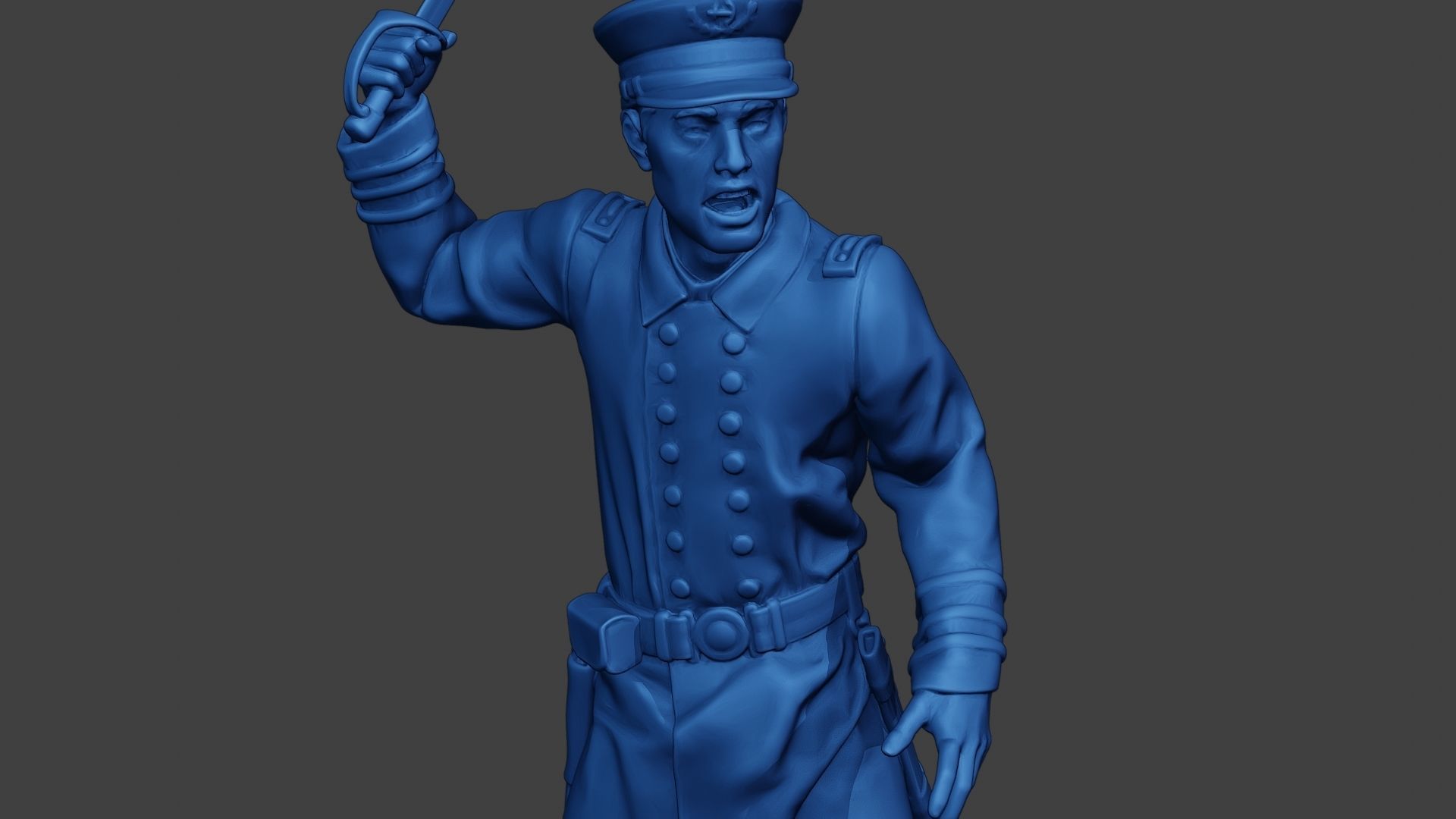 American Naval Officer Sword Civil War Union ACWUS1 3D print model_19