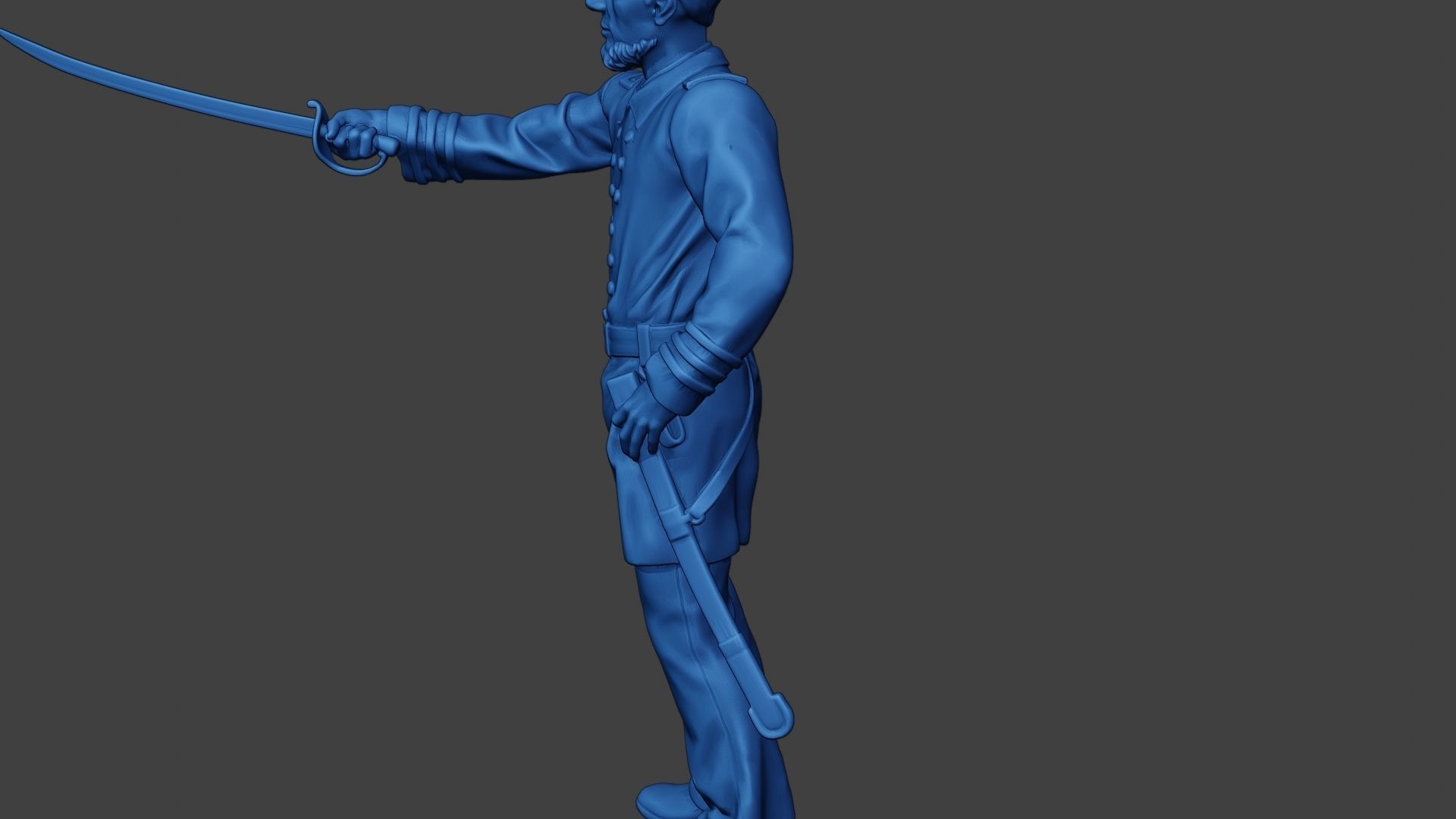 American Naval Officer Sword2 Civil War Union ACWUS1 3D print model_26