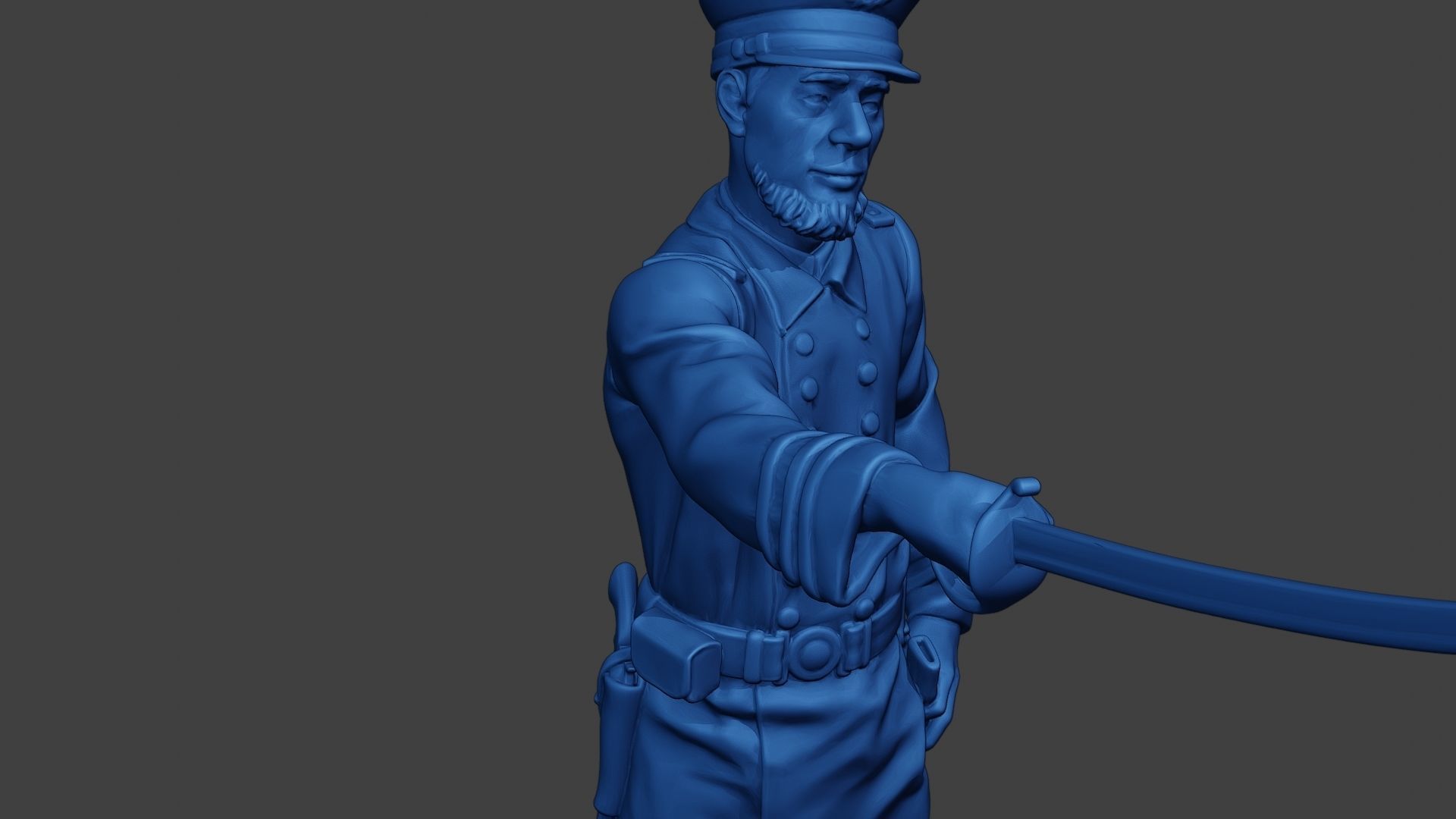 American Naval Officer Sword2 Civil War Union ACWUS1 3D print model_19