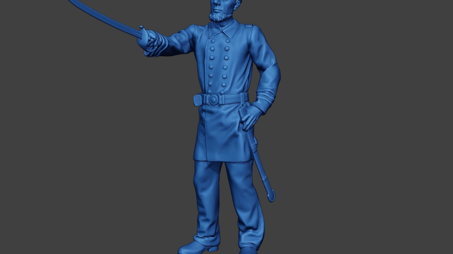 American Naval Officer Sword2 Civil War Union ACWUS1 3D print model_27