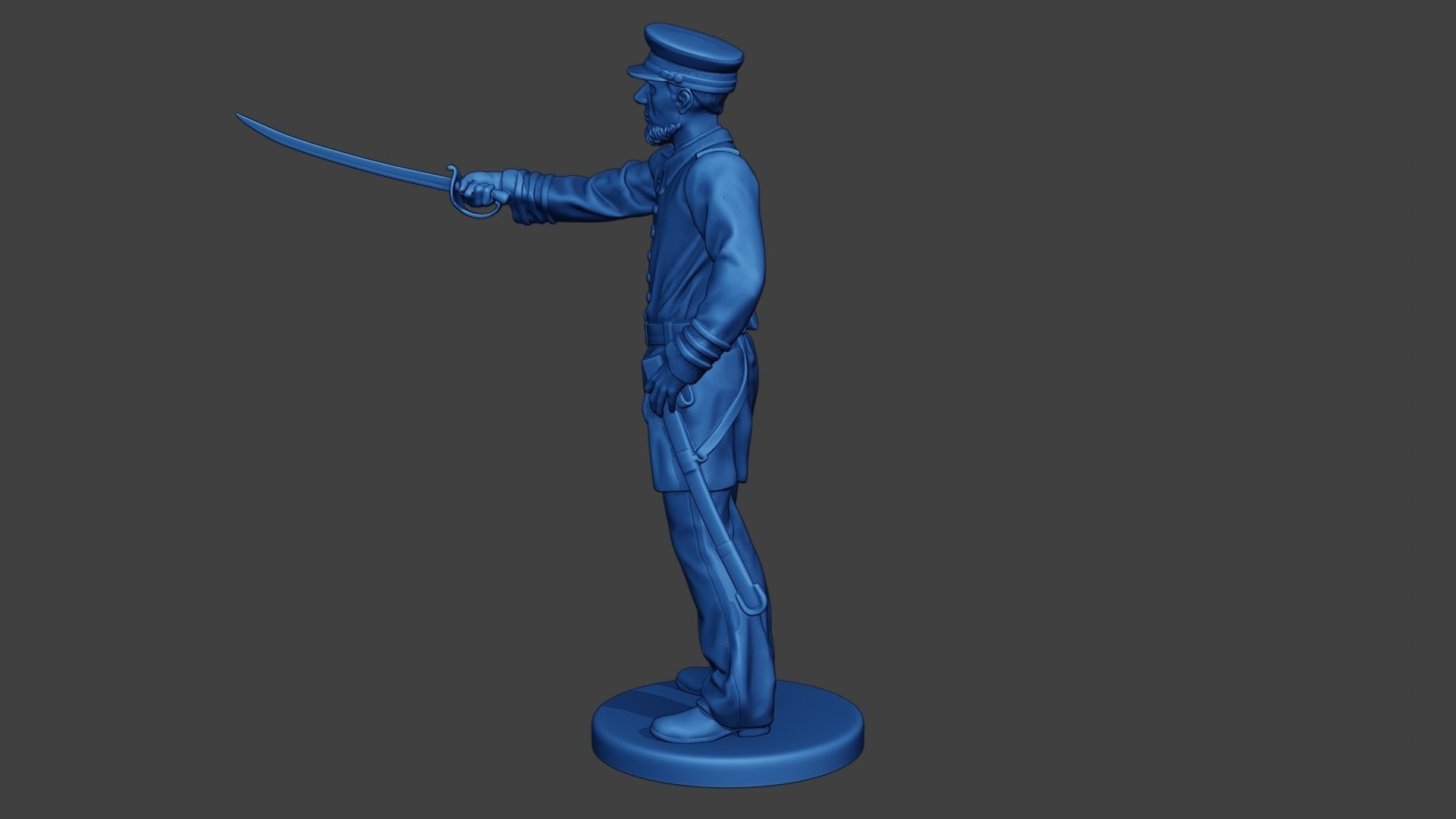 American Naval Officer Sword2 Civil War Union ACWUS1 3D print model_4