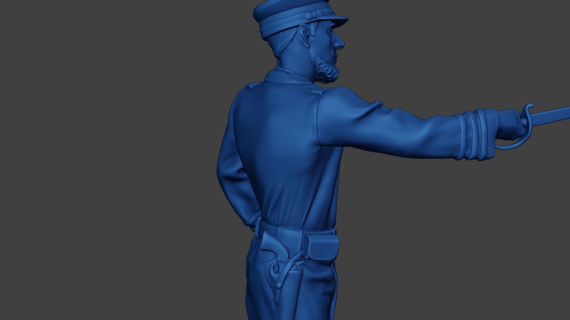 American Naval Officer Sword2 Civil War Union ACWUS1 3D print model_20