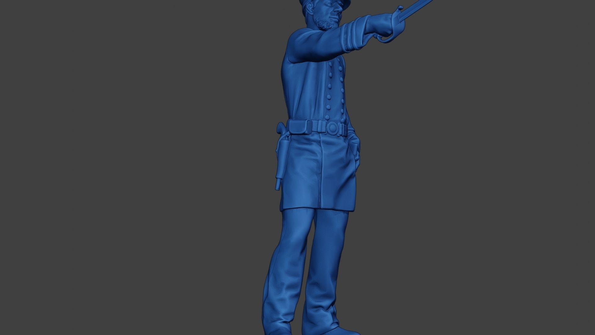 American Naval Officer Sword2 Civil War Union ACWUS1 3D print model_13