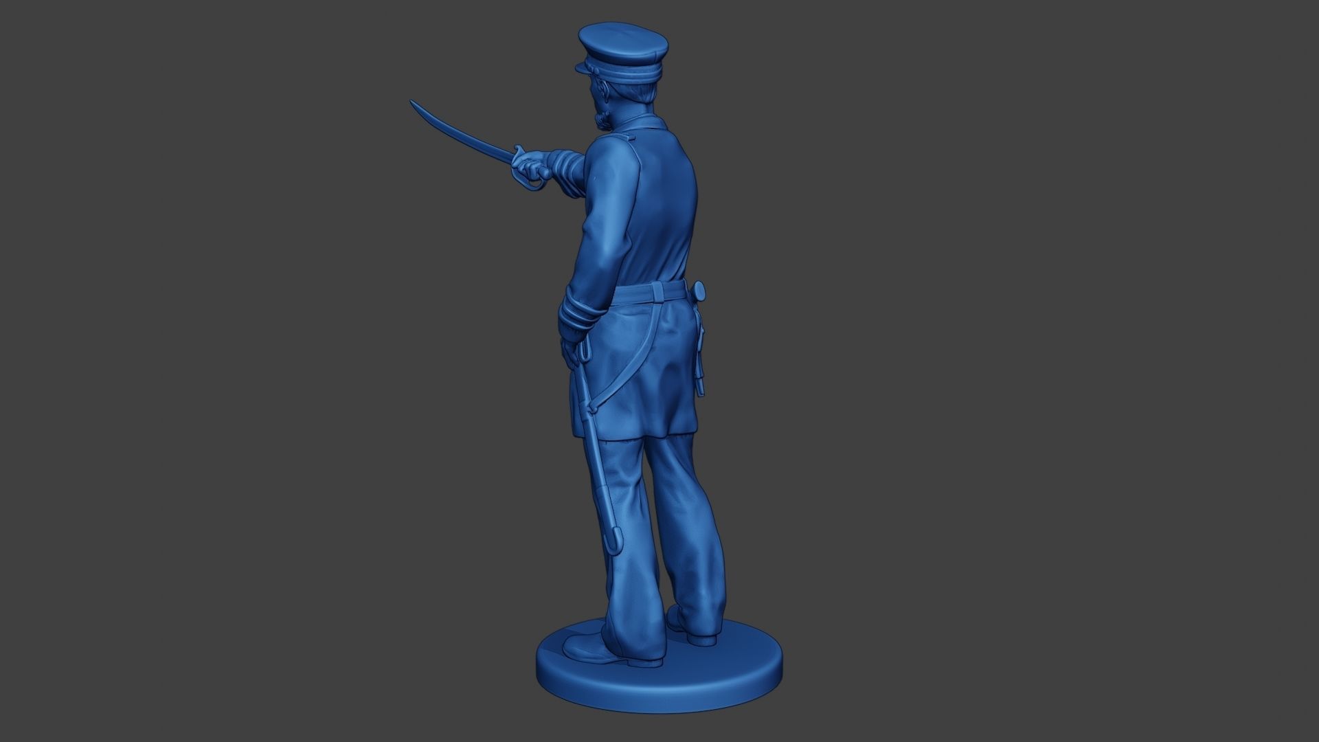 American Naval Officer Sword2 Civil War Union ACWUS1 3D print model_5