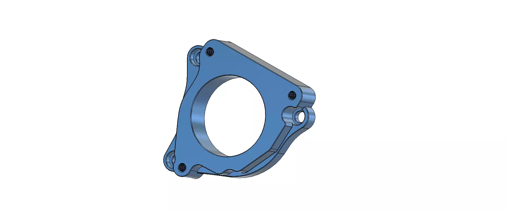 Intake Manifold Flange 1 9TDI 3D print model