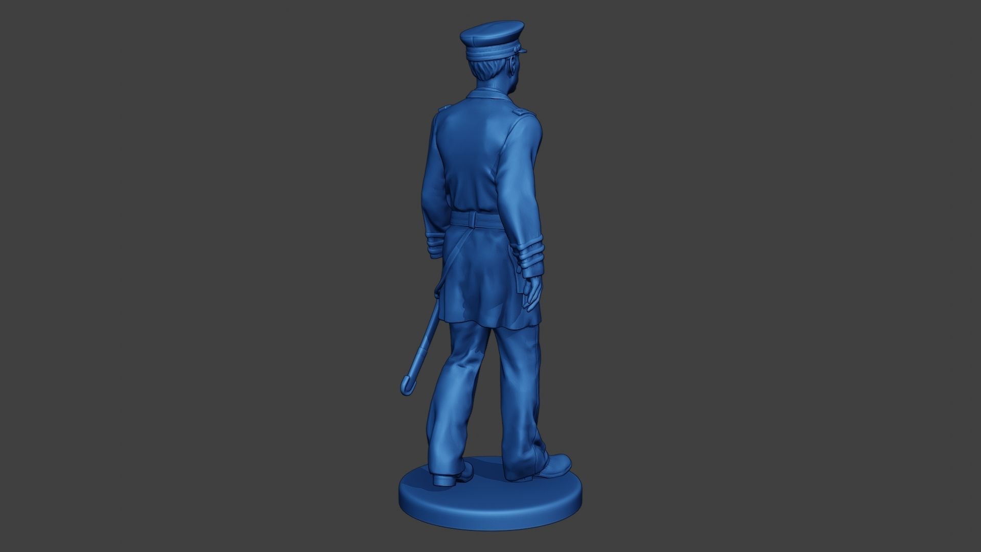 American Naval Officer Walk Civil War Union ACWUS1 3D print model_6