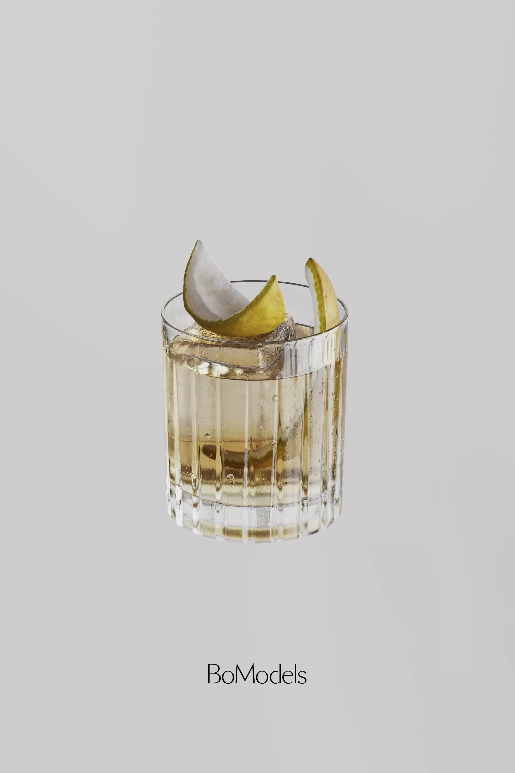 Cocktail Scotch Sour  3D model_0