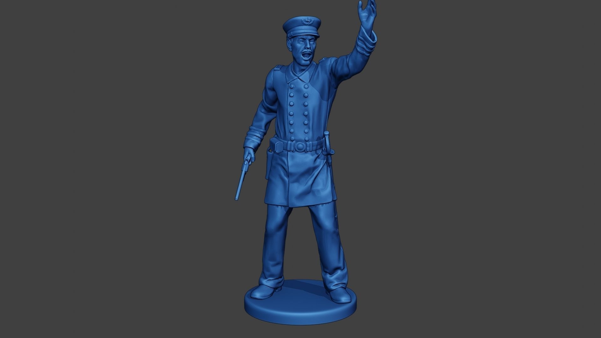 American Naval Officer Warnig Civil War Union ACWUS1 3D print model_1