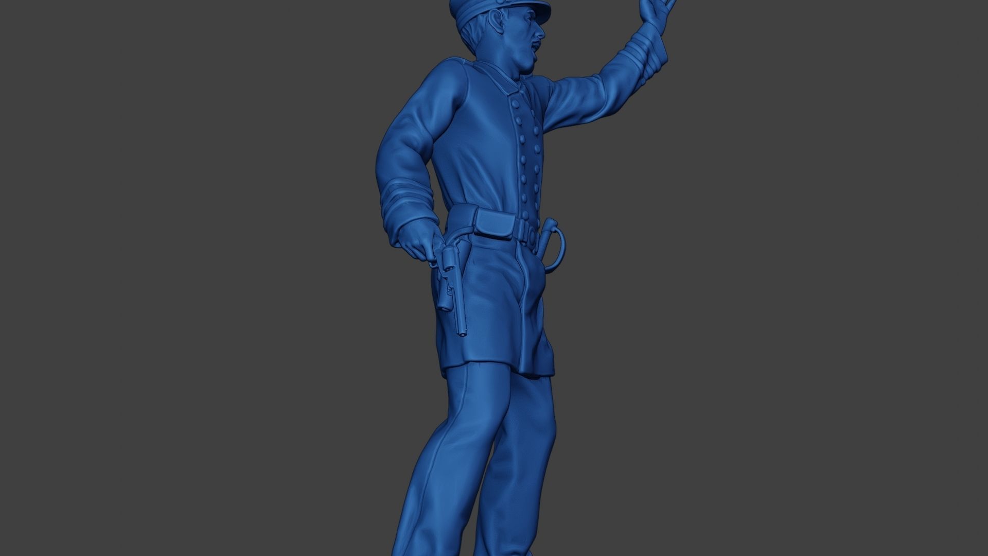 American Naval Officer Warnig Civil War Union ACWUS1 3D print model_29