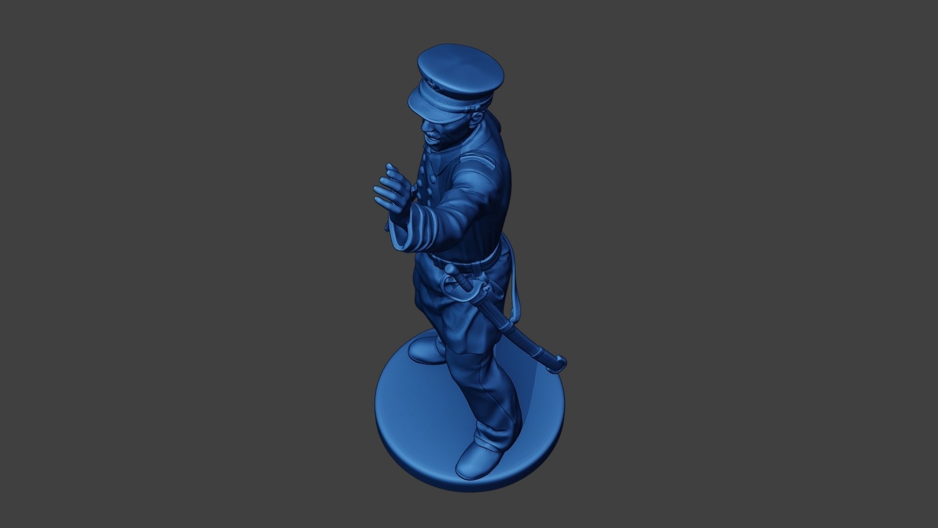 American Naval Officer Warnig Civil War Union ACWUS1 3D print model_15