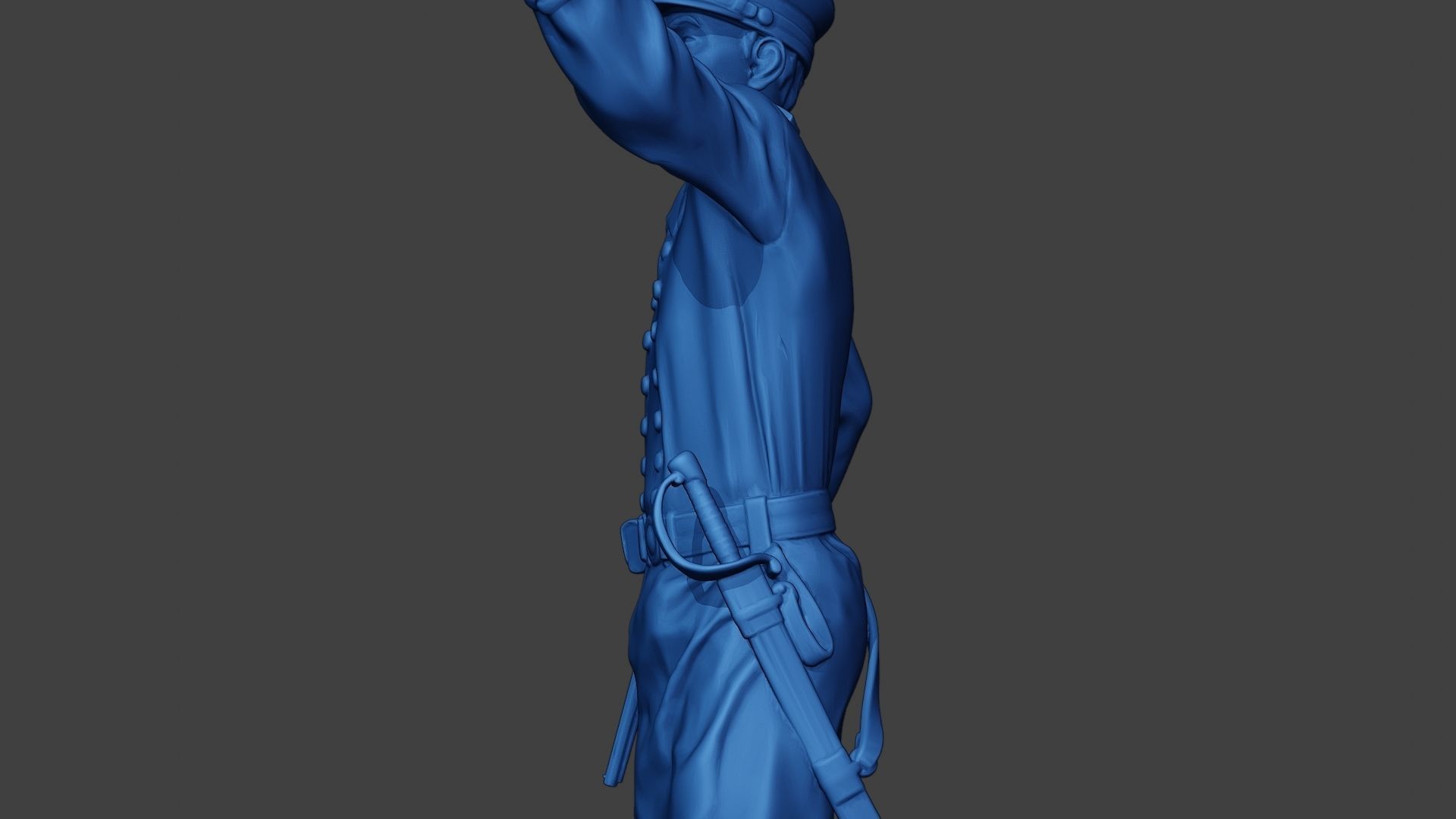 American Naval Officer Warnig Civil War Union ACWUS1 3D print model_17