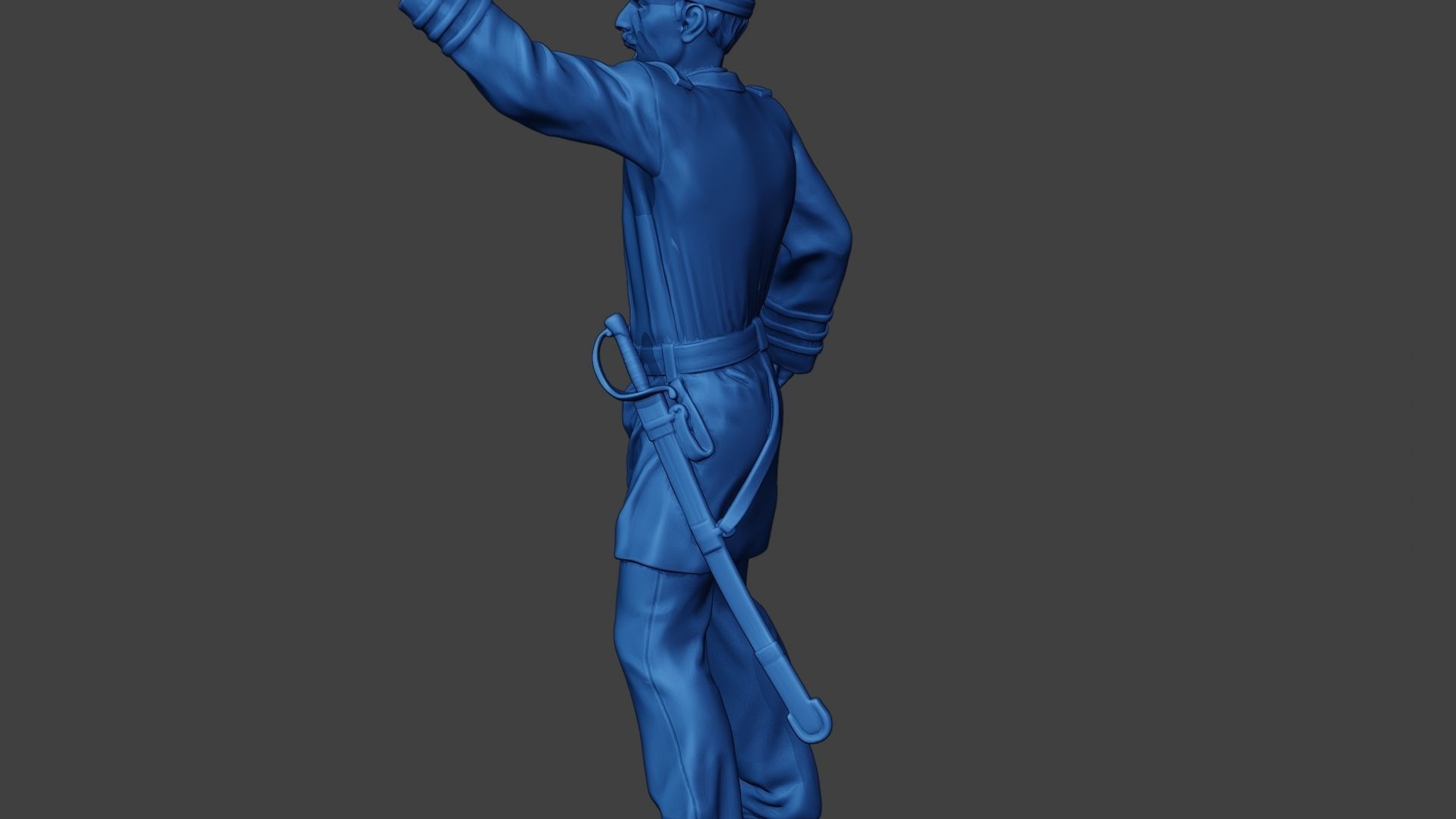 American Naval Officer Warnig Civil War Union ACWUS1 3D print model_26