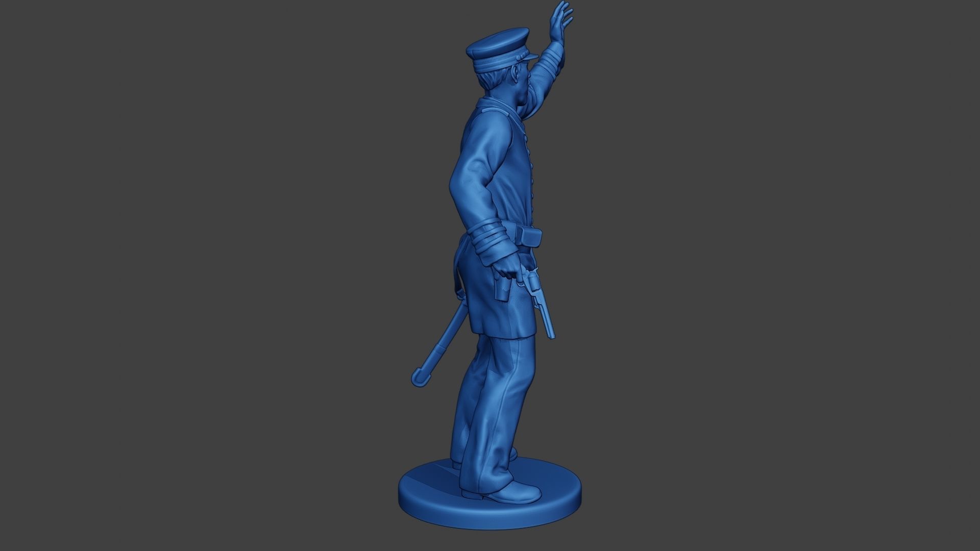 American Naval Officer Warnig Civil War Union ACWUS1 3D print model_8