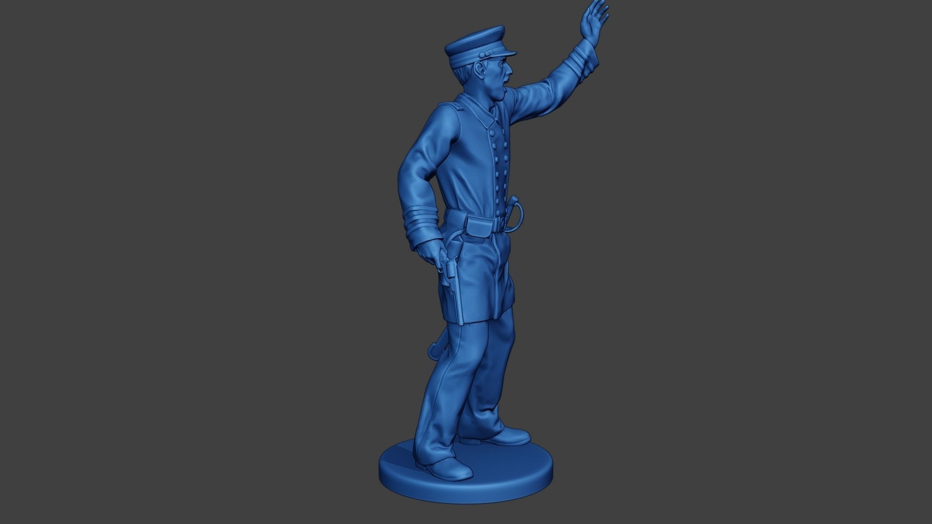 American Naval Officer Warnig Civil War Union ACWUS1 3D print model_9