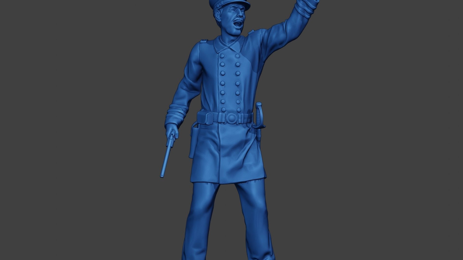 American Naval Officer Warnig Civil War Union ACWUS1 3D print model_28
