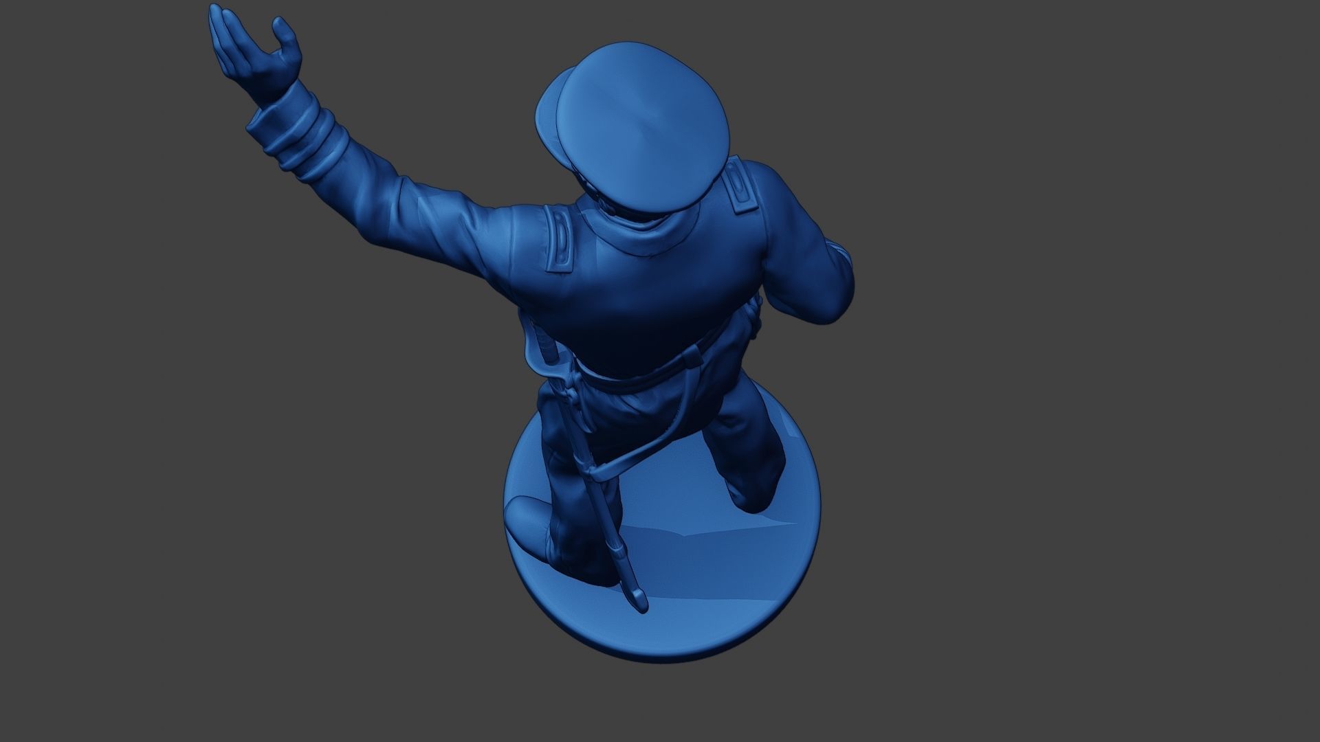 American Naval Officer Warnig Civil War Union ACWUS1 3D print model_16