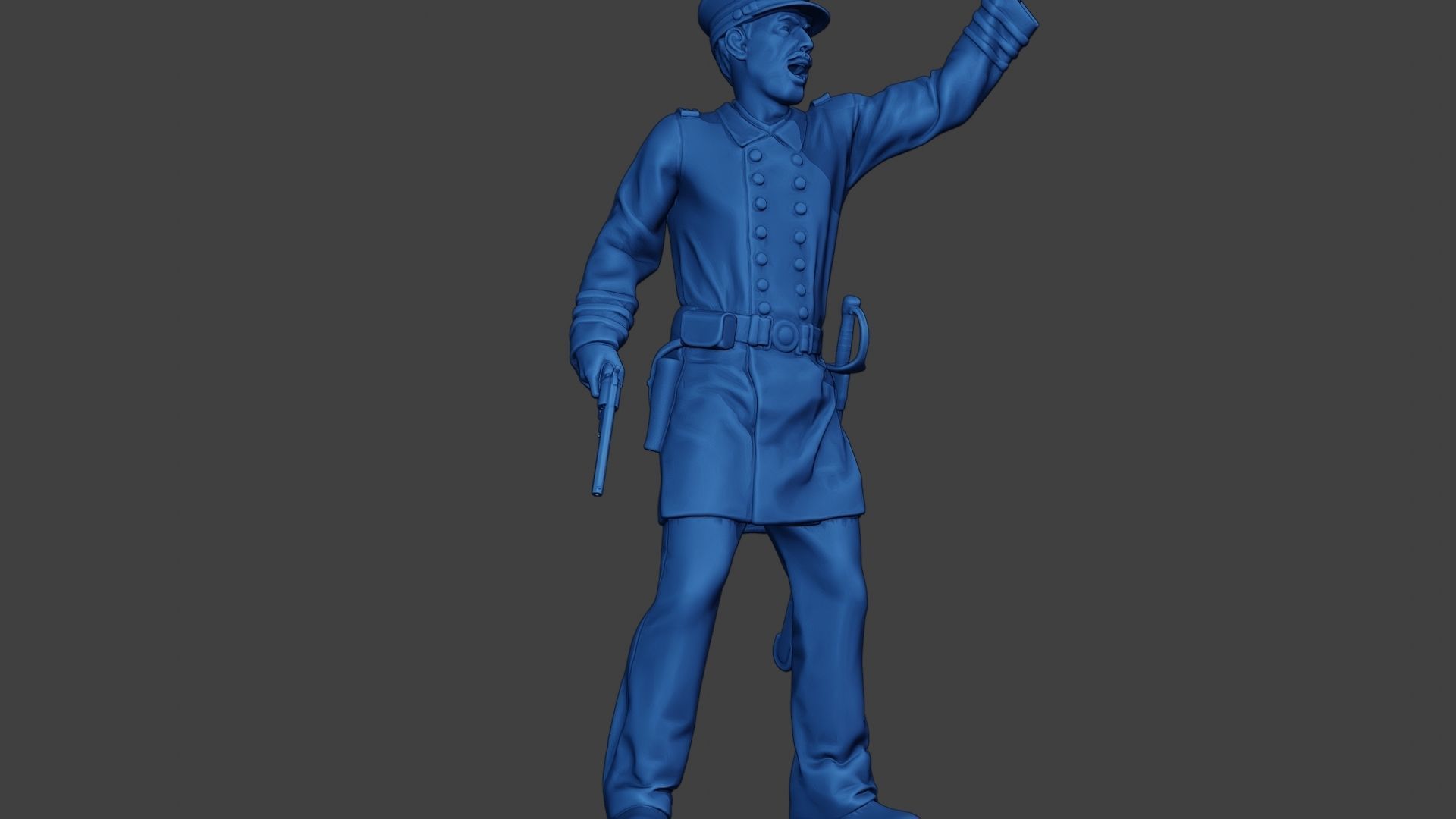 American Naval Officer Warnig Civil War Union ACWUS1 3D print model_13