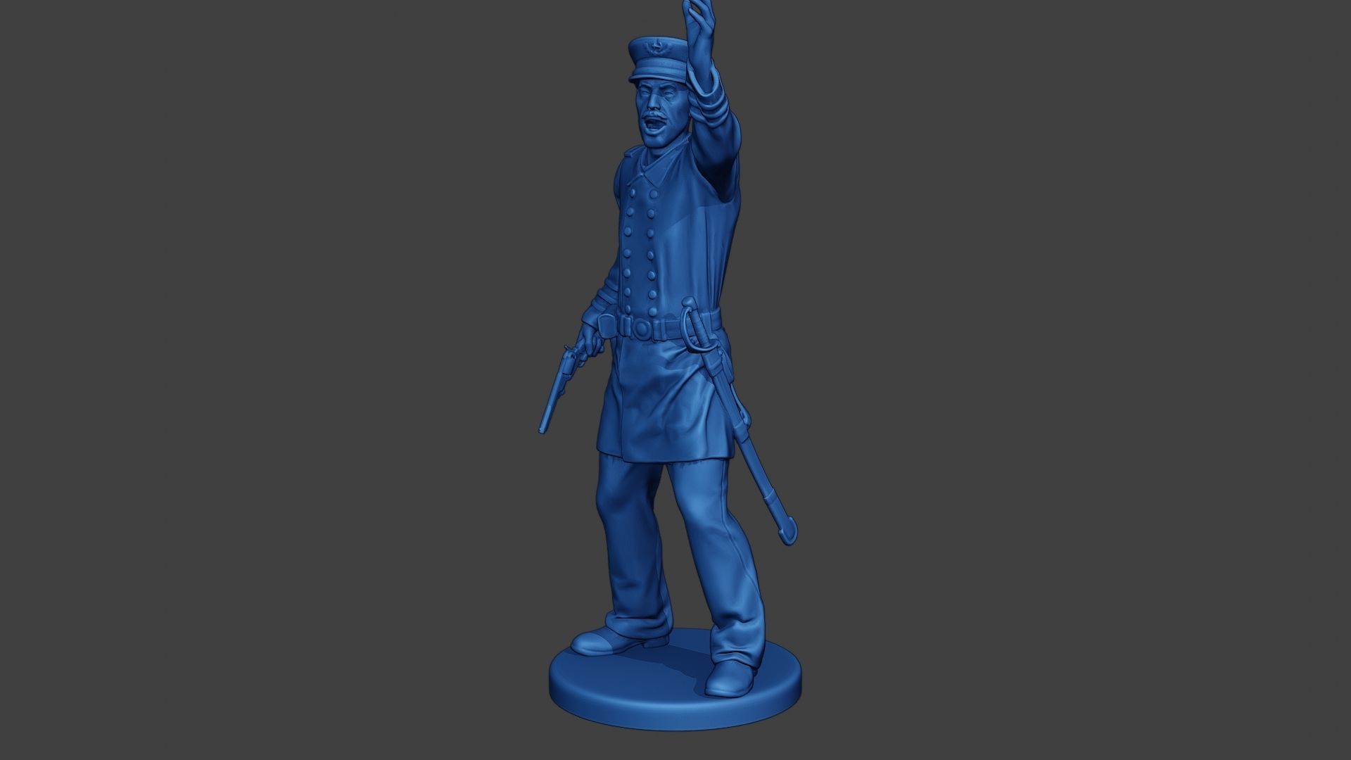 American Naval Officer Warnig Civil War Union ACWUS1 3D print model_2