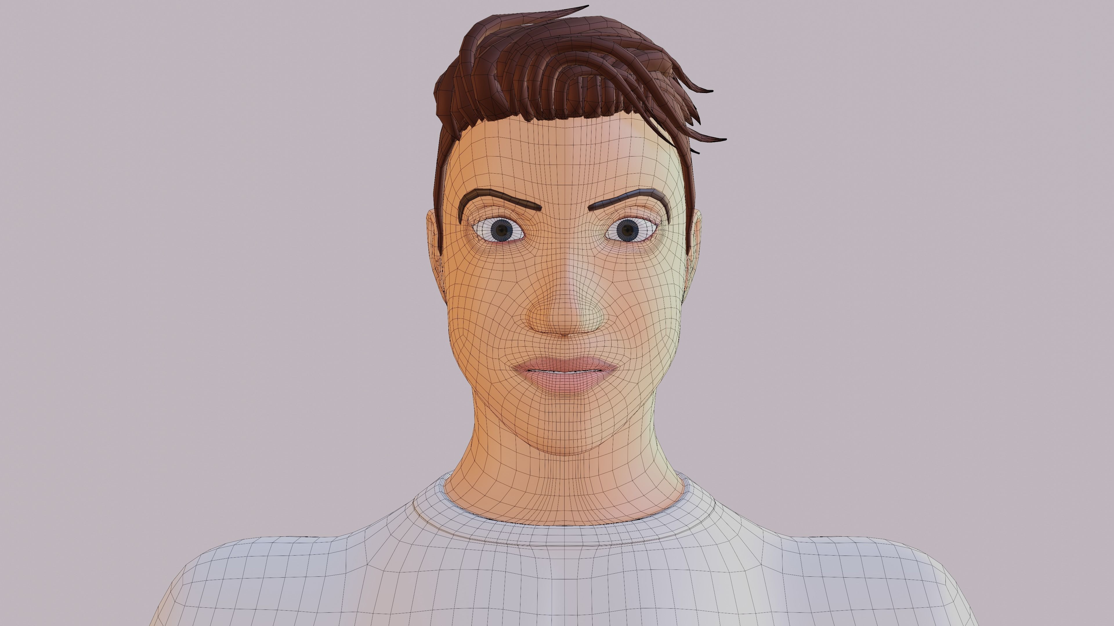 NOAH 3D ACTOR Free low-poly 3D model_4