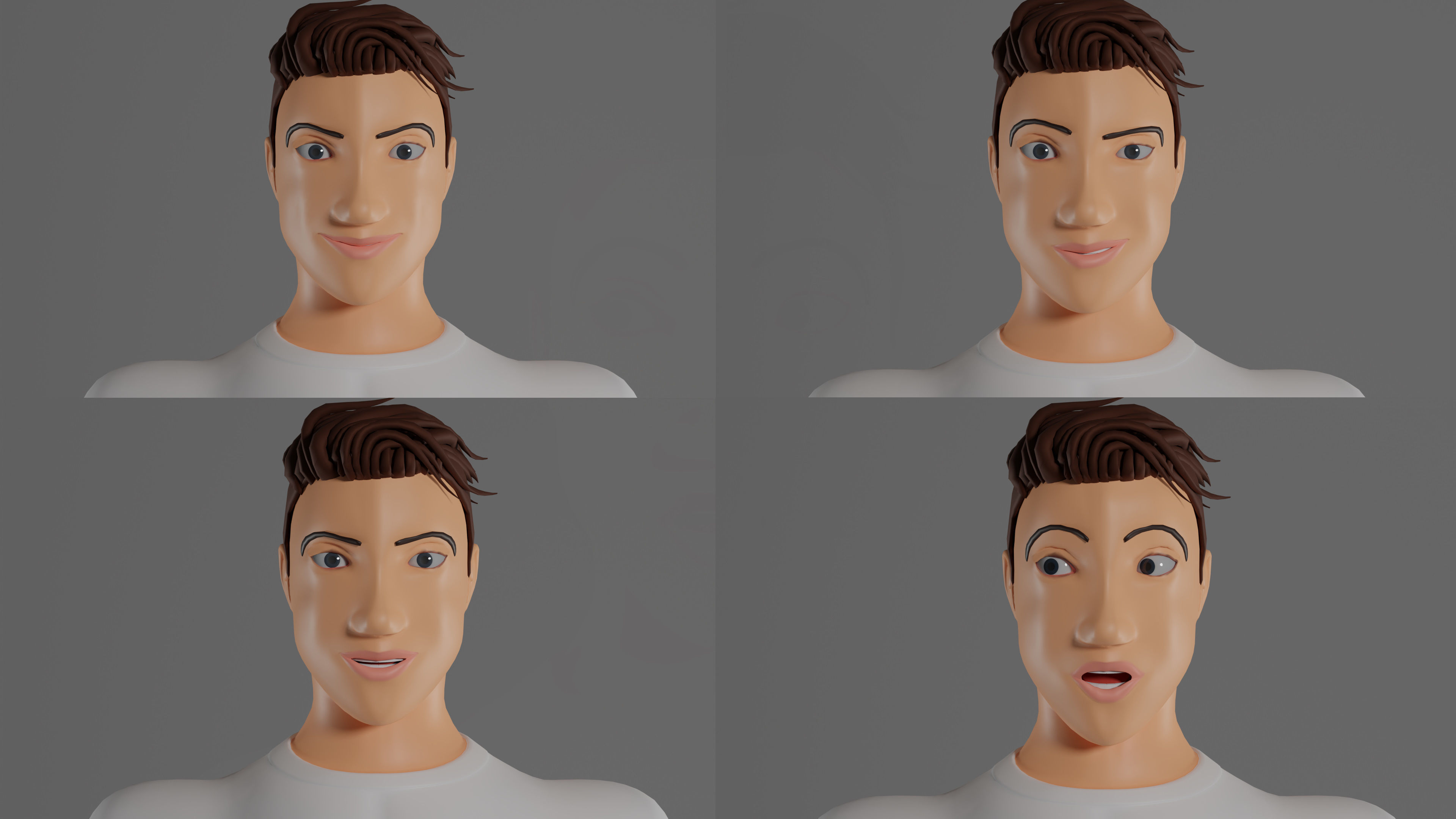 NOAH 3D ACTOR Free low-poly 3D model_2