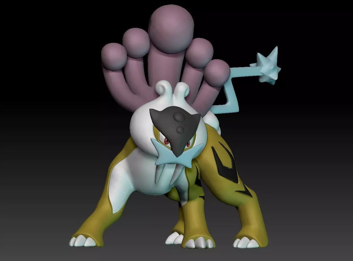 Pokemon Raikou 3D print model