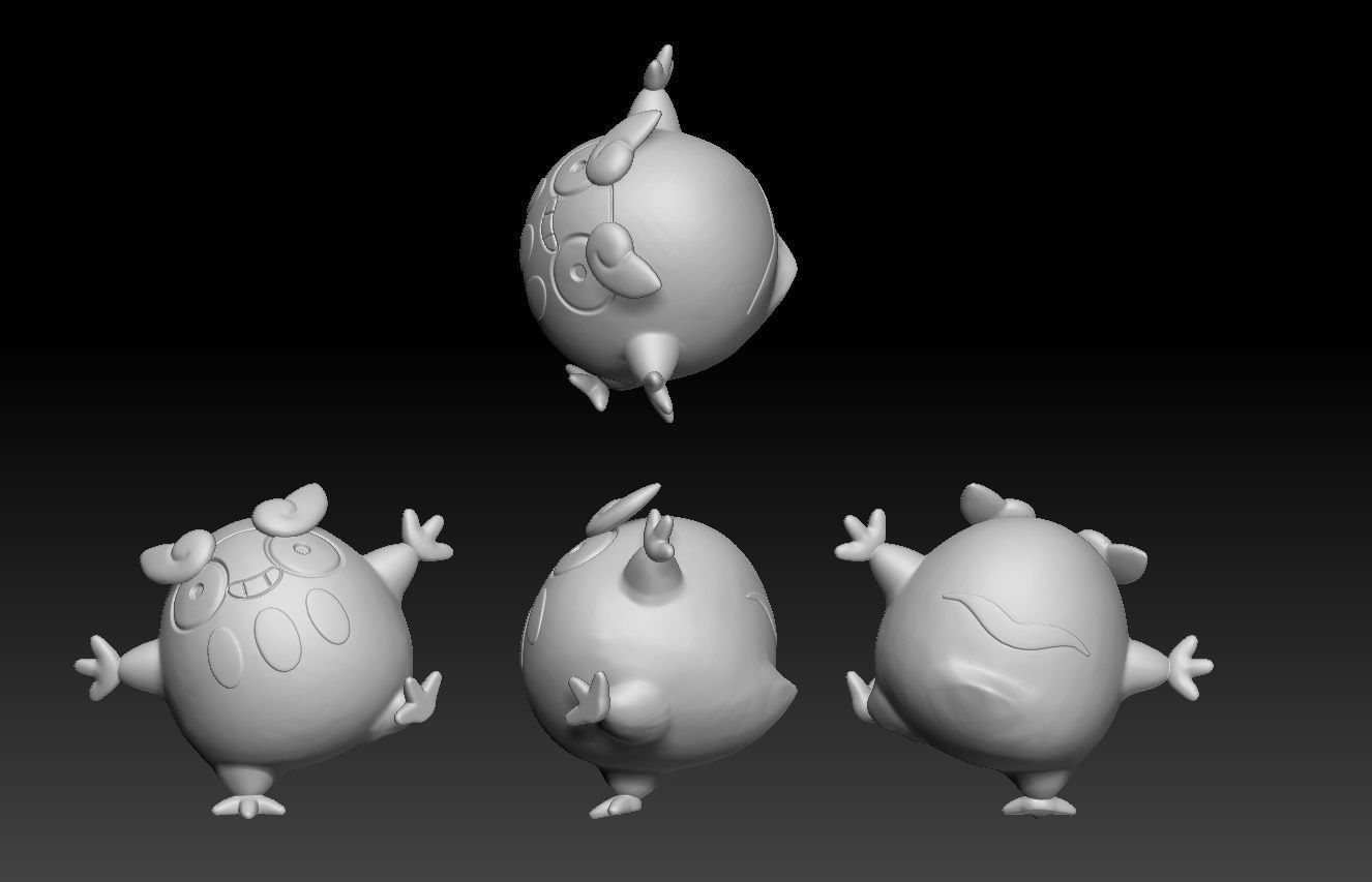 Pokemon Darumaka Darmanitan 3D print model_1