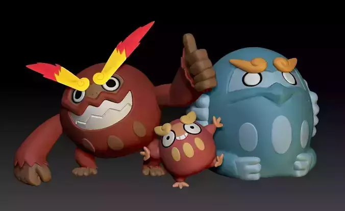 Pokemon Darumaka Darmanitan