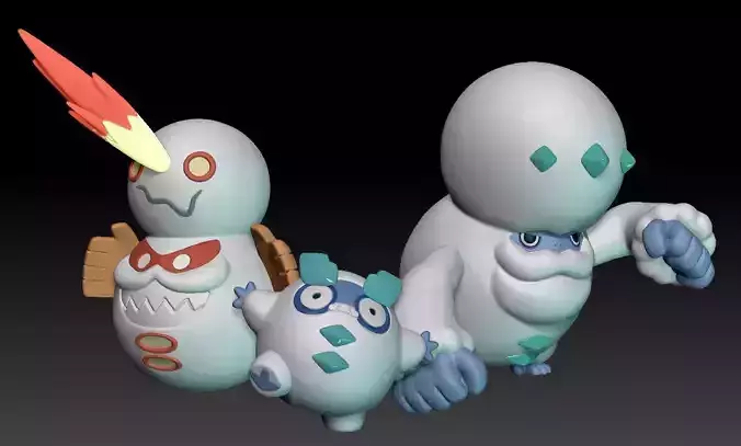 Pokemon Galarian Darumaka Darmanitan