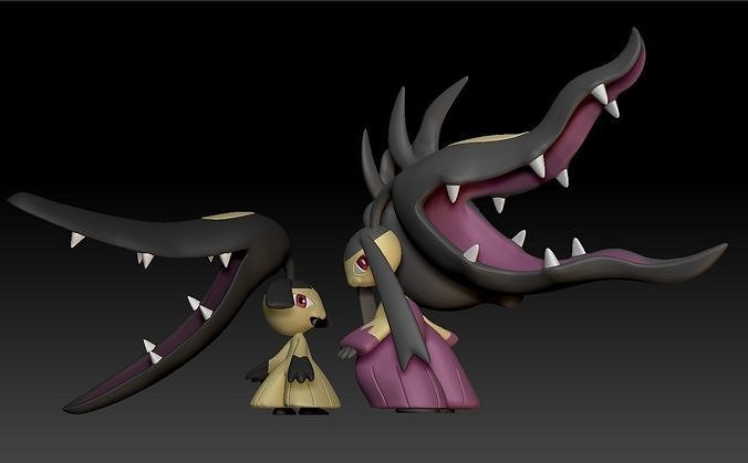 Pokemon Mawile Mega Evolution 3D print model