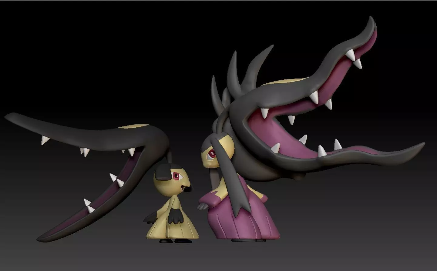 Pokemon Mawile Mega Evolution 3D print model_0