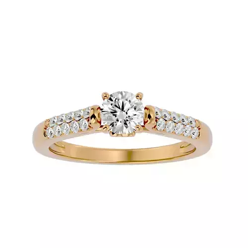 Solitaire ring model