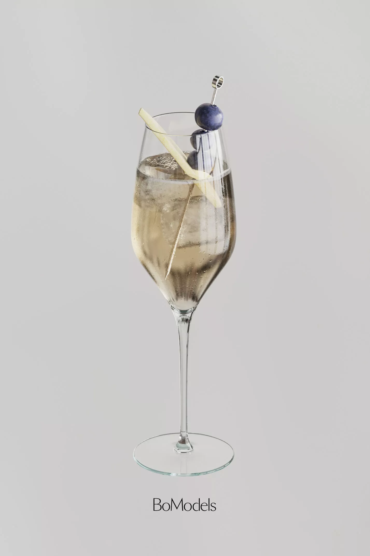 Cocktail Champagne Cocktail 3D model